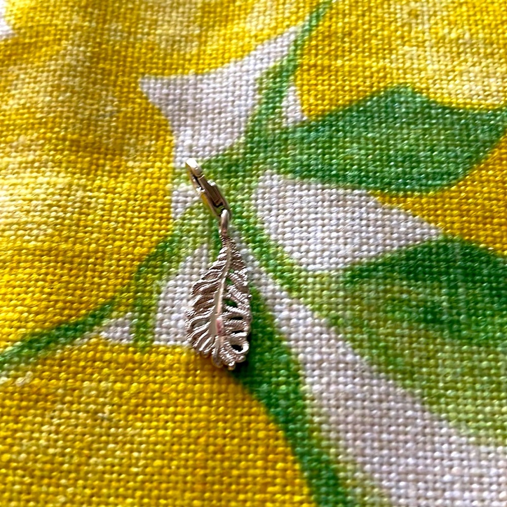 Thomas Sabo Sterling Silver feather charm